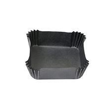 Picture of DECORA 800 BIG SQUARE BLACK BAKING CUP 60X60XH20 MM